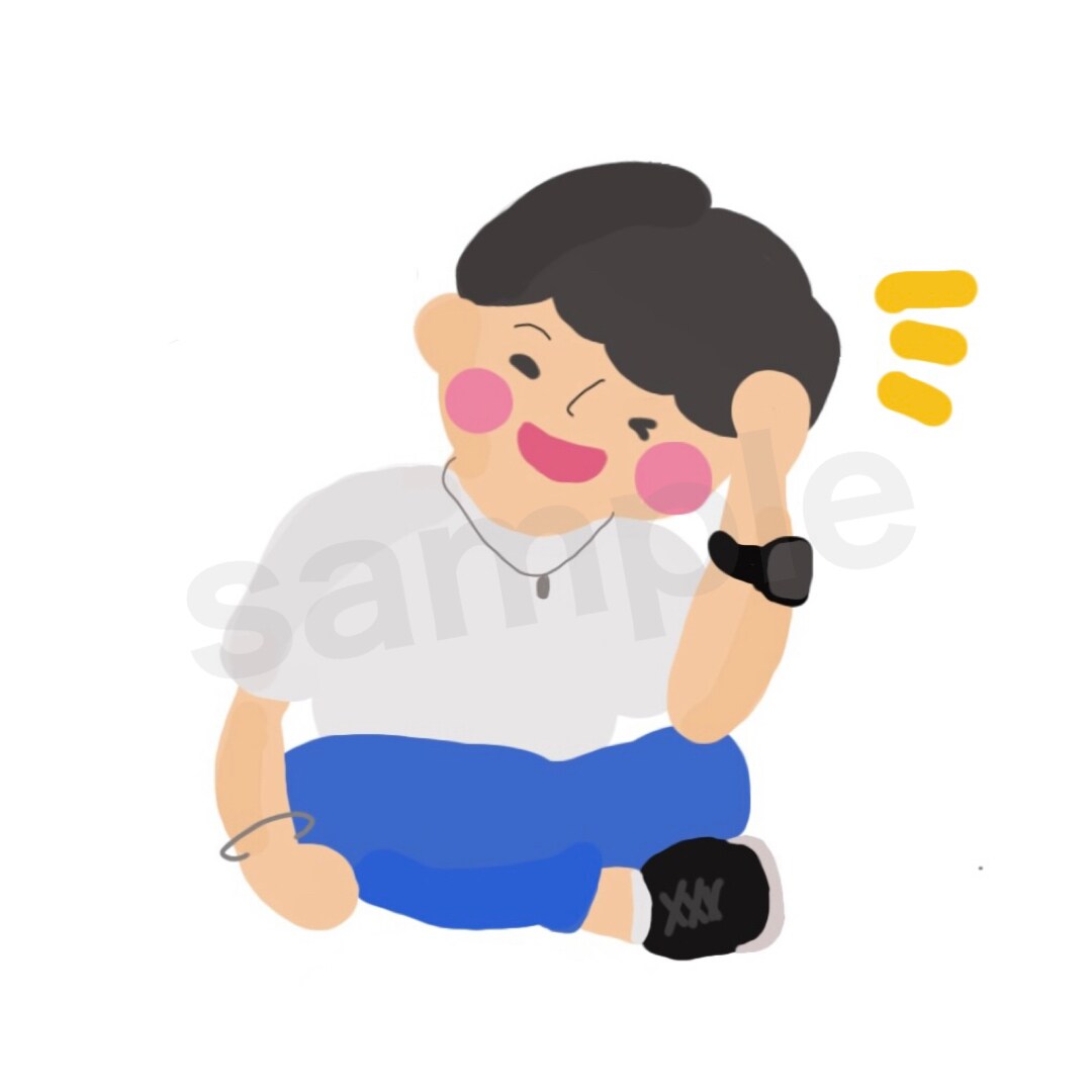 にがおえお描きします やわらかいイラストお描きします☁️SNSアイコンにも！ イメージ4
