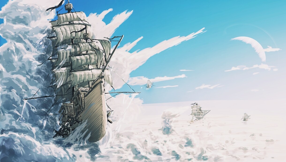 サムネイルや表紙用の風景イラスト制作します 壮大な背景やコンセプアートを、どんな目的でも引き受けます！ イメージ6