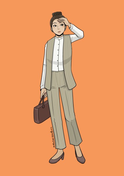 人物イラストを制作します 顔のアップから半身（バストアップ）全身像まで イメージ4