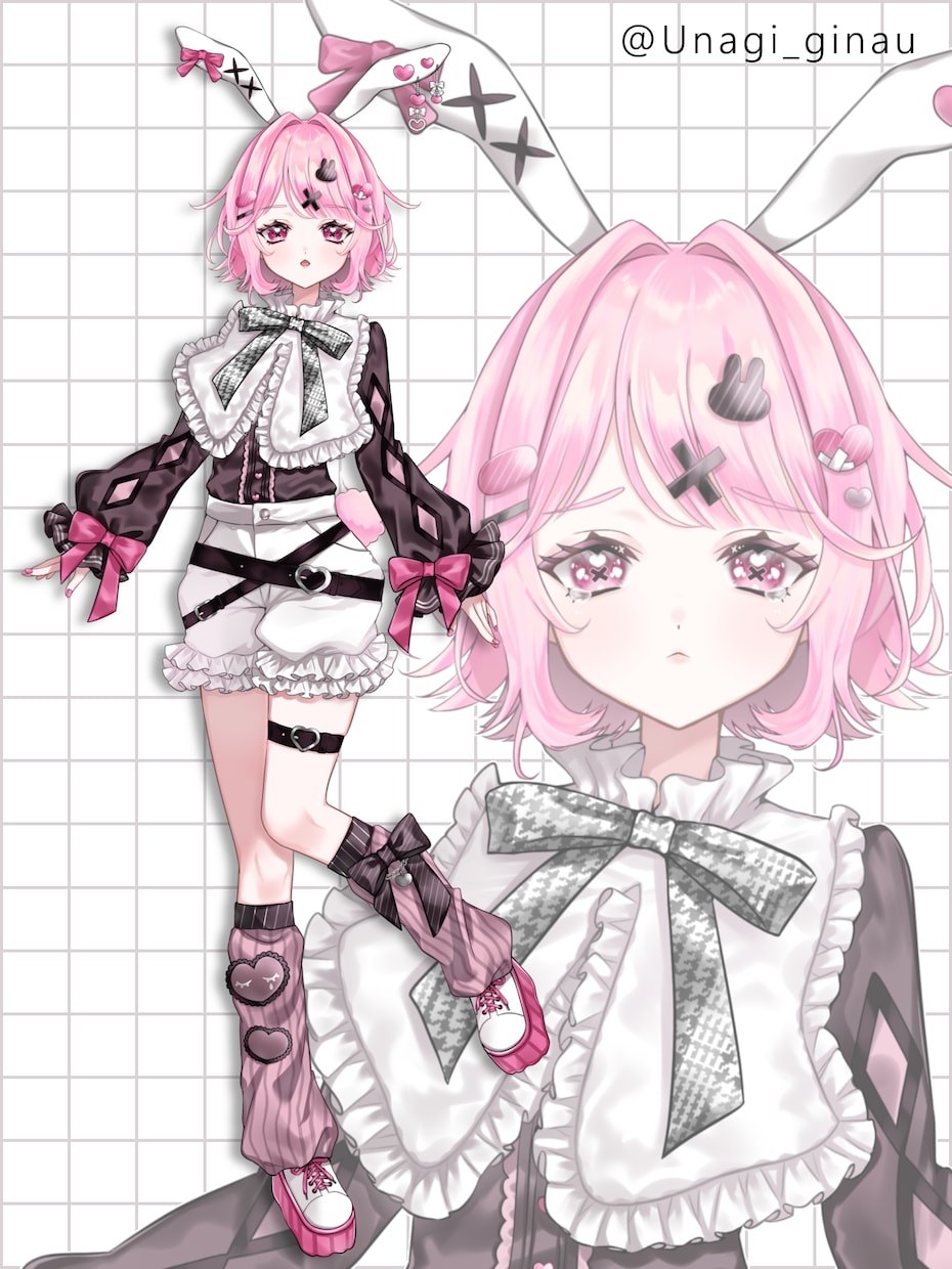 IRIAM,VTuber,Live2D立ち絵描ます ゲーム/パーツ分け/サムネイル/アイコン/動画配信など イメージ7