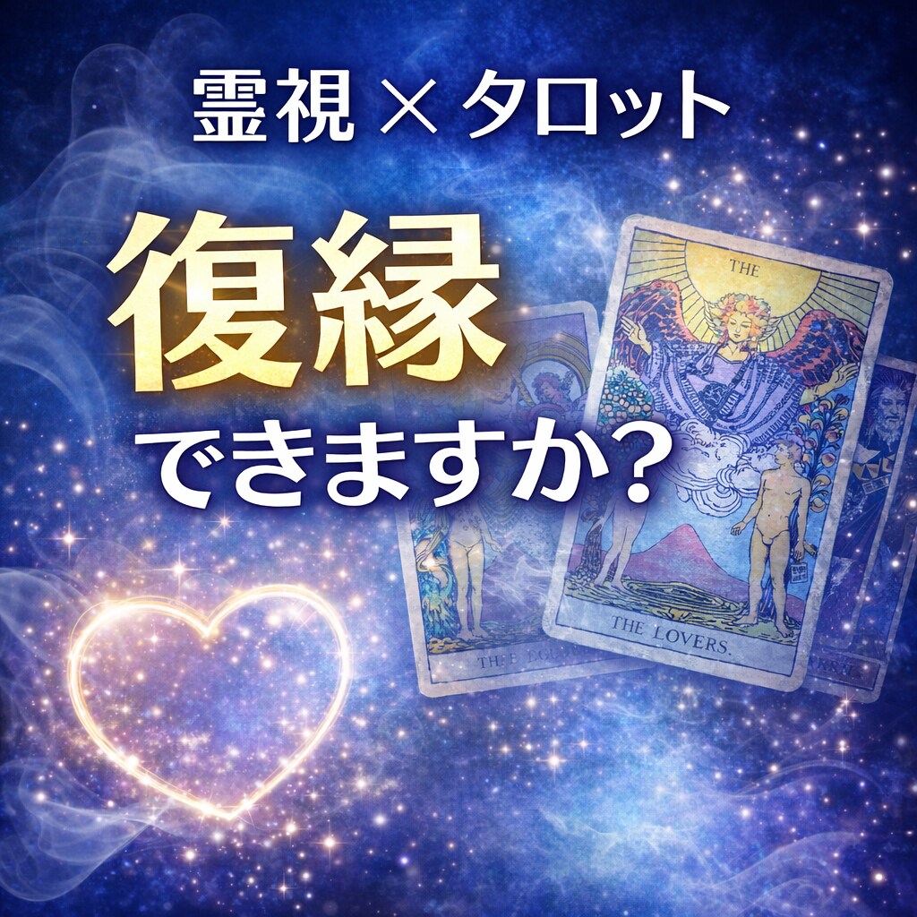 霊視✖️タロットで悩みの本質を視ます 恋愛.人間関係.仕事◎占い初めての方も大歓迎です イメージ2