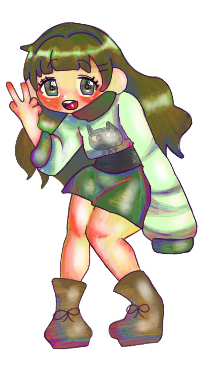 厚塗りIRIAM、TRPGの立ち絵描きます 独特でカラフルな立ち絵にしてみませんか？ イメージ6
