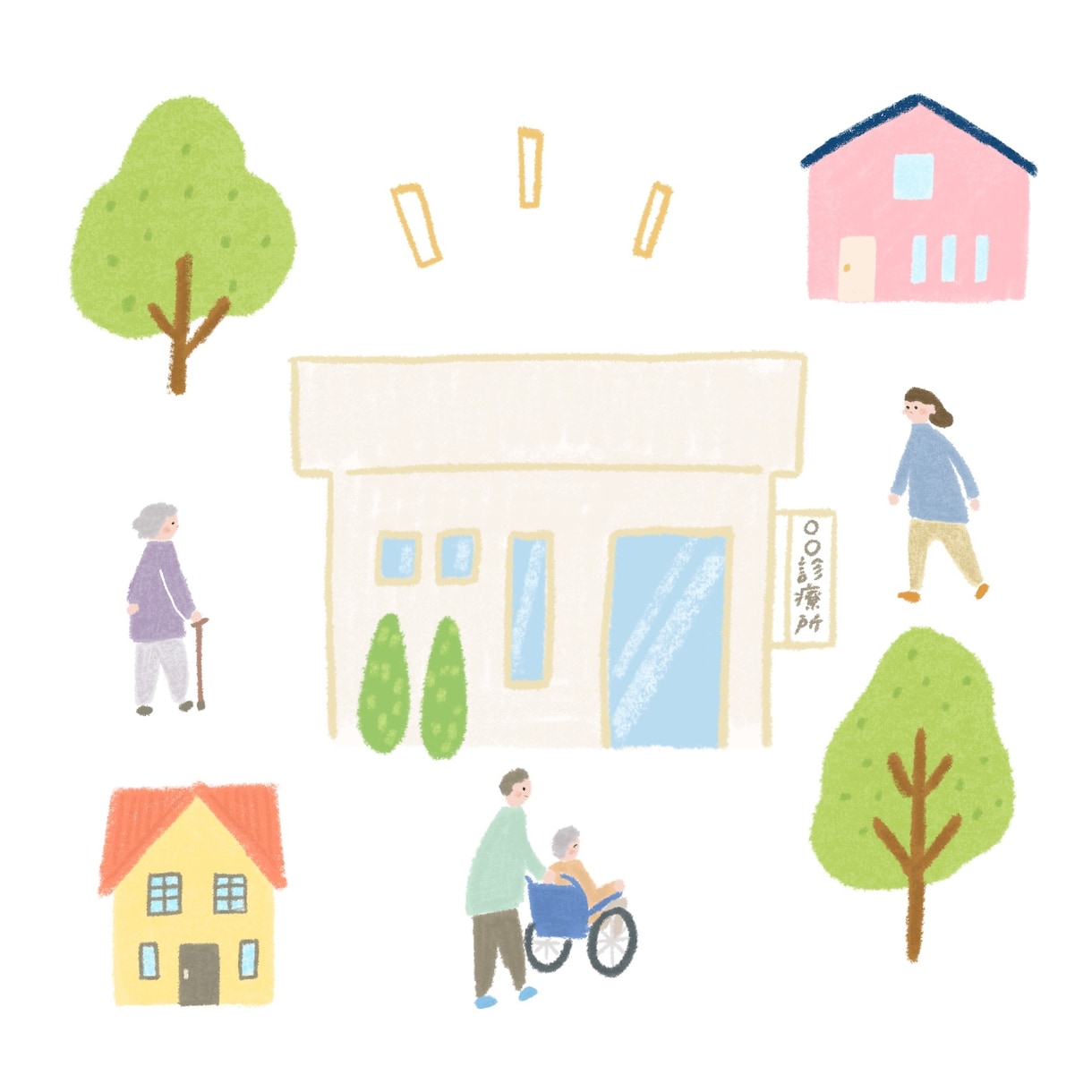 商用可！優しい雰囲気の挿絵イラスト描きます アナログ感がほっこりかわいい絵本のような風合い イメージ3
