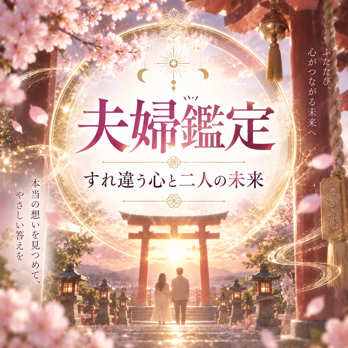 夫婦関係｜あの人の本音と二人の未来を見透します すれ違う気持ちと、この先の夫婦関係を読み解きます イメージ1