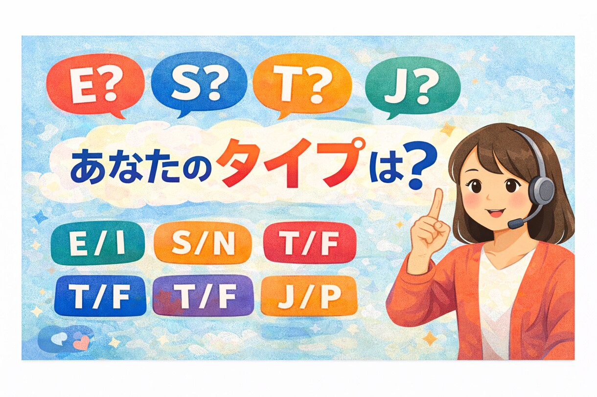 MBTIで自分の性格と強みを整理します あなたの本質と生き方のヒントを見つけます イメージ5
