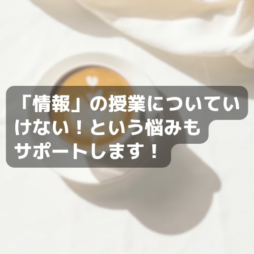 情報I・情報IIを現役情報科教師がサポートします キャリア13年の情報科教員が提供するオンライン家庭教師 イメージ3