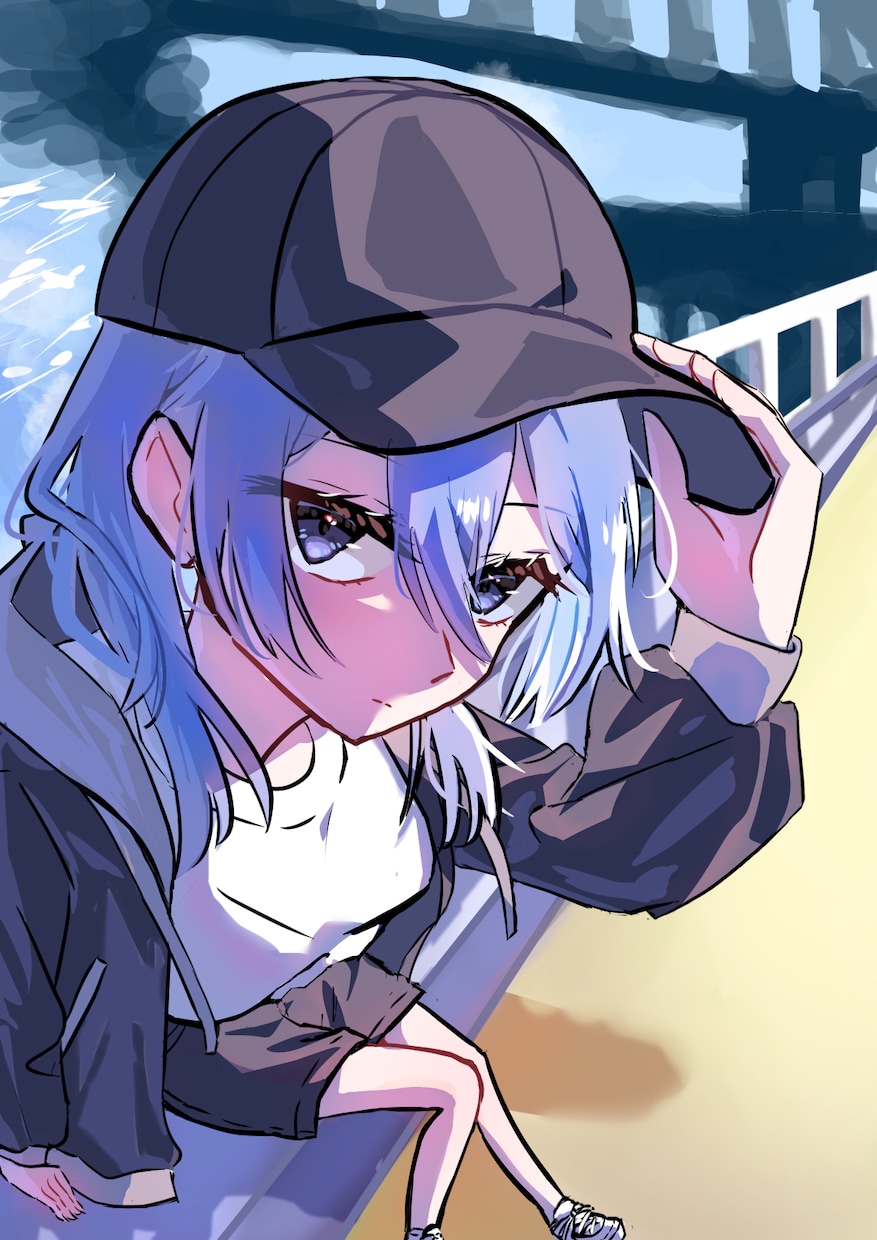 色鮮やかで可愛い一枚絵を描きます 一枚絵・ミニキャラ・アイコンなど！ イメージ1