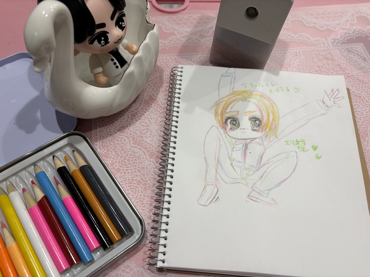 アナログカラー描きます 少女趣味なアナログ絵を描きます！ イメージ1