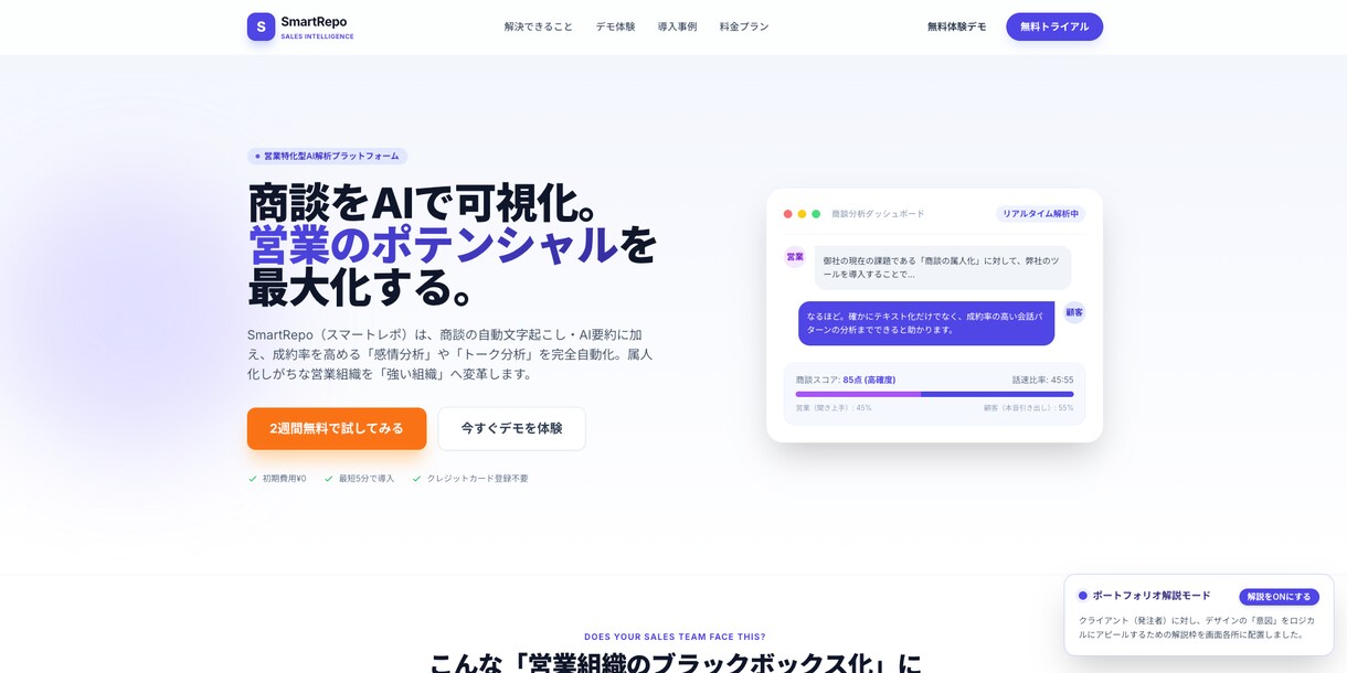 AI×デザイン KPIベースのをHPを制作します 【先着10名限定価格】STUDIOで爆速実装 イメージ3