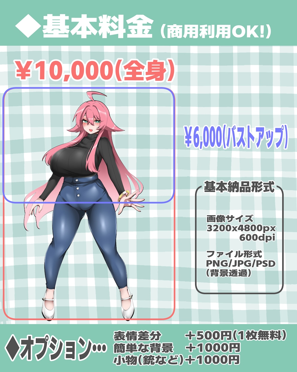 新規出品キャンペーン中！イラスト描きます 【先着5名様までの特別価格】SNS・配信などで使えます！ イメージ2