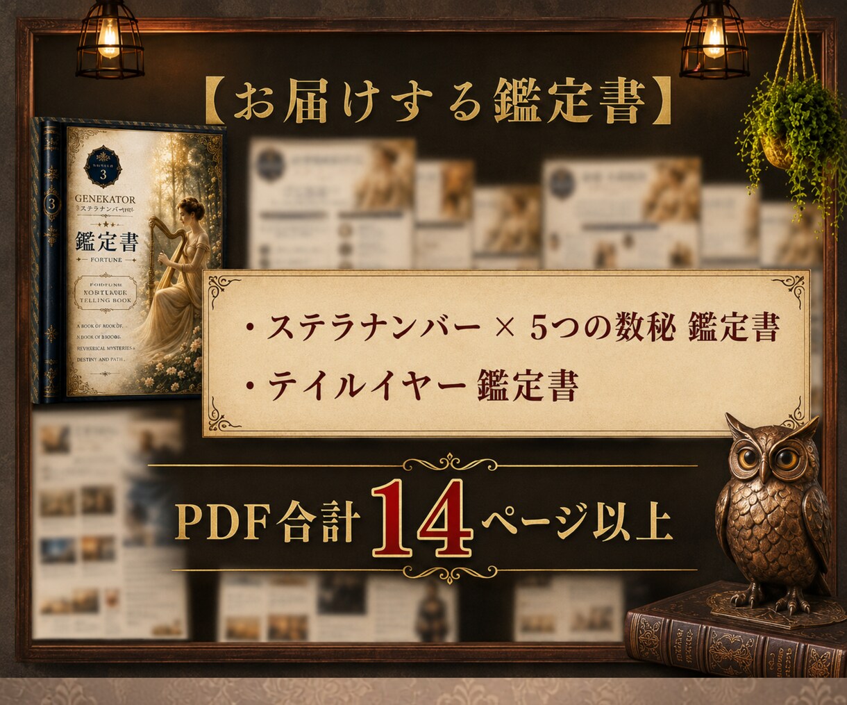 今話題のキャンサータロット×数秘術で占います 生年月日とお名前から本質・才能・一年の流れを読み解きます。 イメージ8