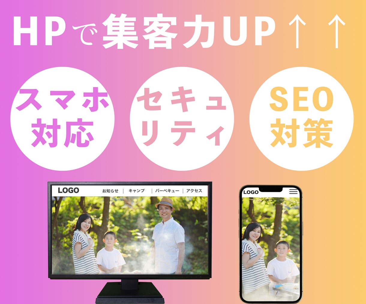 ６ページ以内のホームページを作成します 自社をしっかりアピール！ボリュームのあるページを作成！ イメージ1