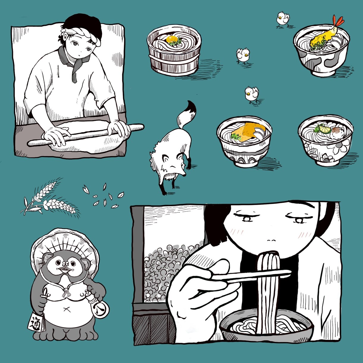 かわいい、シンプルなイラスト制作します ご希望のイメージに合わせて、あなただけのオリジナルイラストを イメージ7