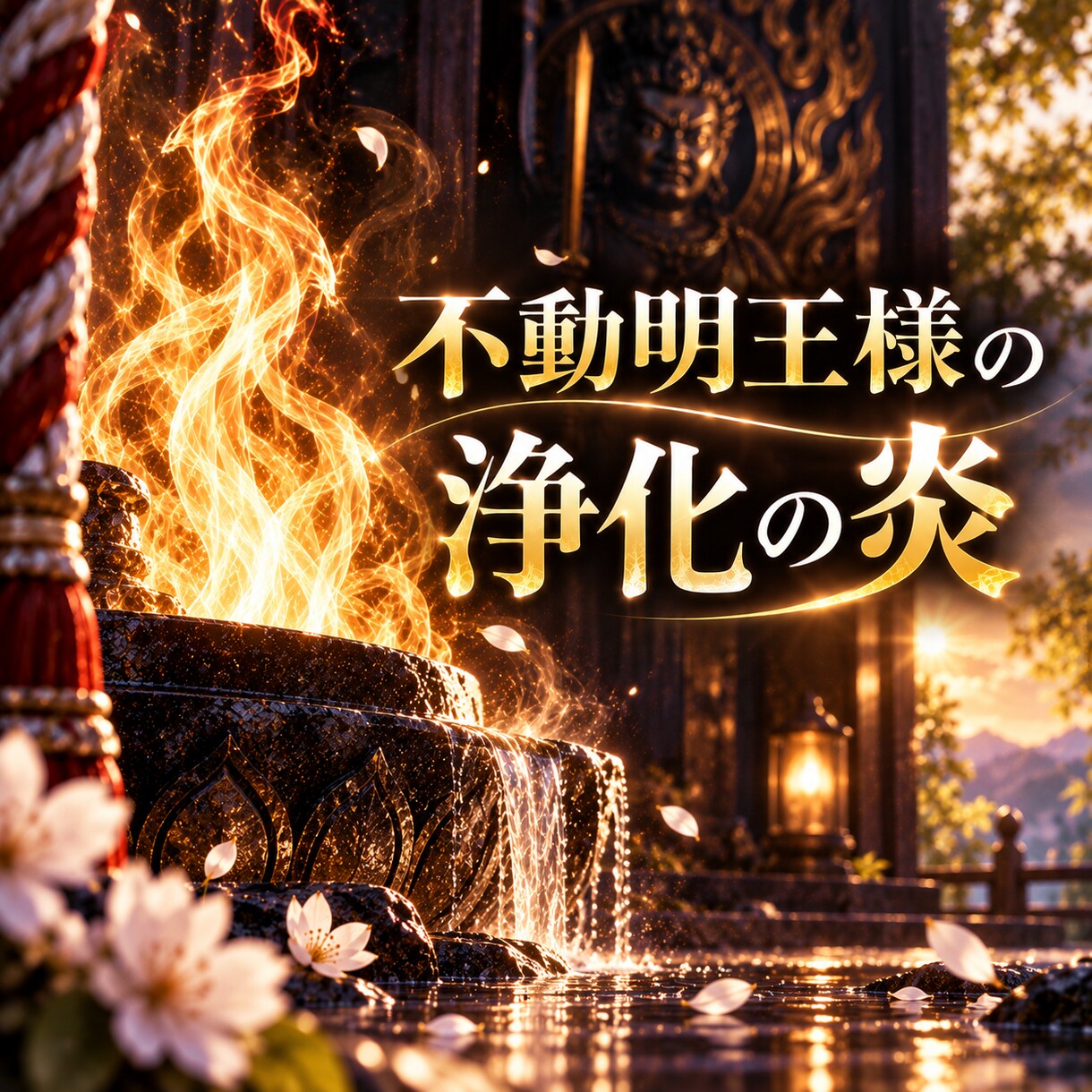 波動修正を行い、本来の未来へと導きます 不動明王様の浄化の炎を宿す、高次元の波動修正です イメージ3