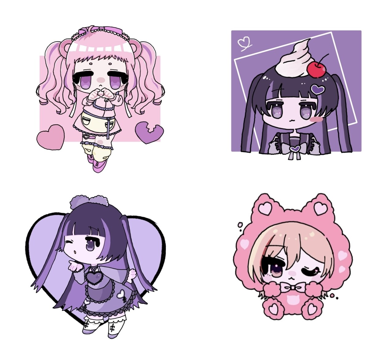 SDイラストお描きします 可愛いSDイラストを短納期でお描き致します イメージ1