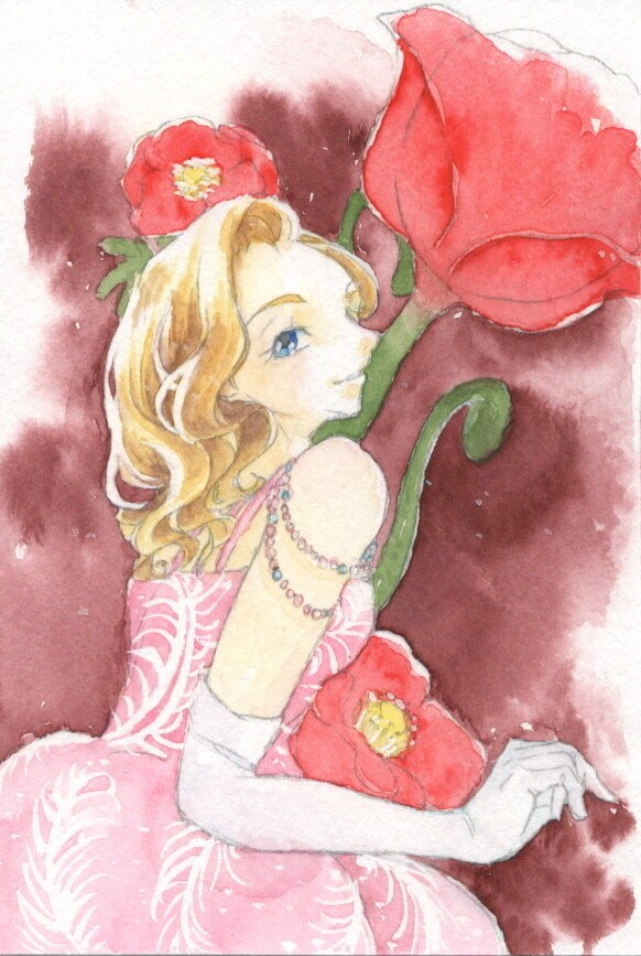 水彩にて宝塚風イラスト描きます ご希望のキャラクター像や似顔絵を描きます！ イメージ1