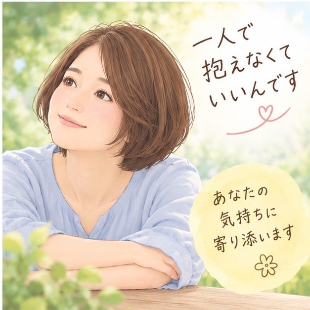 子宮全摘経験者があなたのお話しを聞きます 経験者だから分かる、その不安に寄り添います イメージ1
