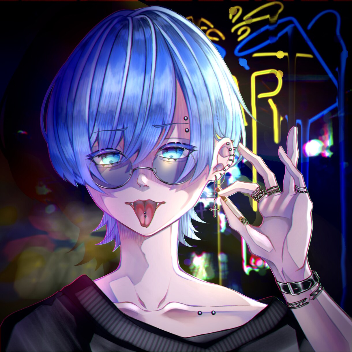 理想に合わせたアイコンイラストを制作致します あなたの理想に合わせたキャラクターのアイコンお描きします…！ イメージ5