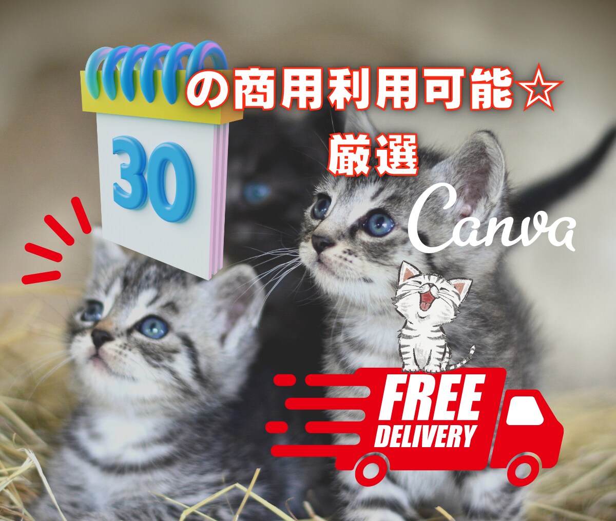 Canvaの商用利用可能☆無料素材探します 素材探しは自分探し｜1億個の素材→あなたのために選びます イメージ4