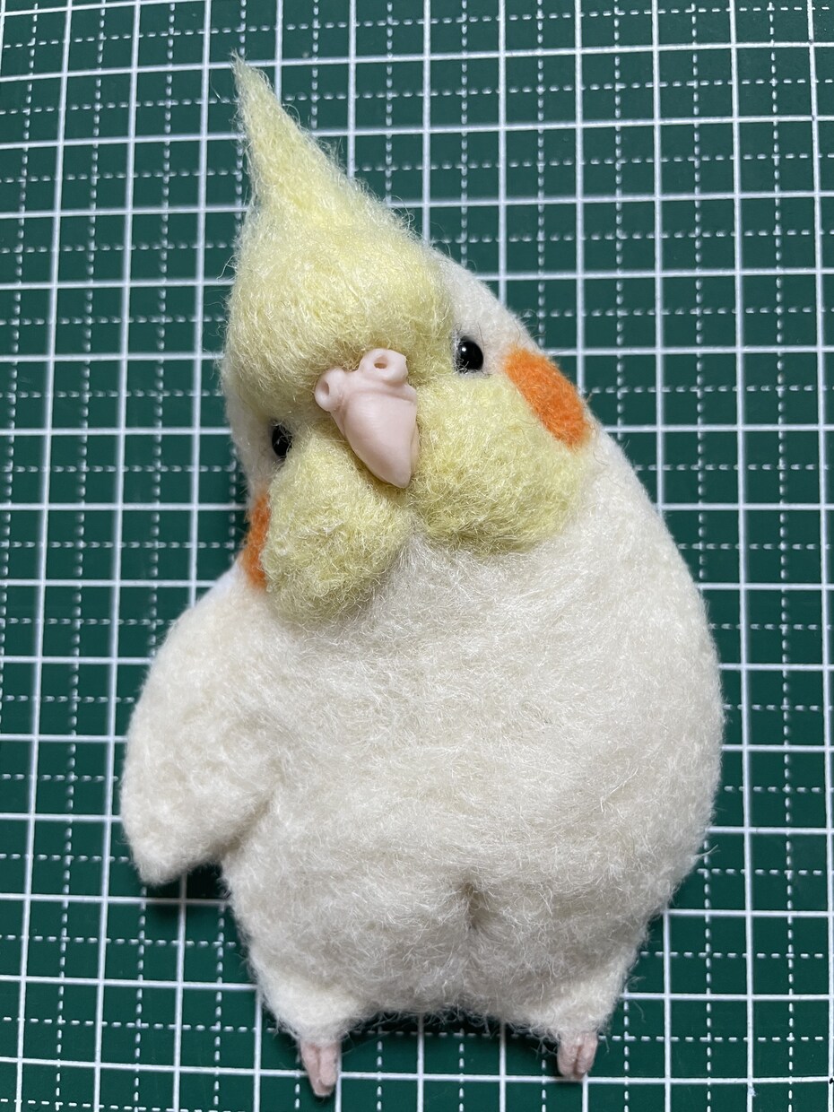 羊毛フェルト世界に一つ小動物ペットブローチ作ります 羊毛フェルトで作製します。オンリーワンをあなたに^_^ イメージ6