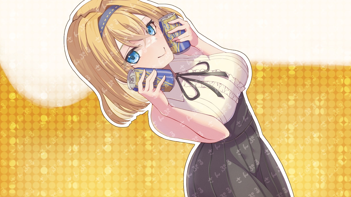 ヒロインのような可愛い女の子描きます 惹きつける表情の女の子描きます イメージ8