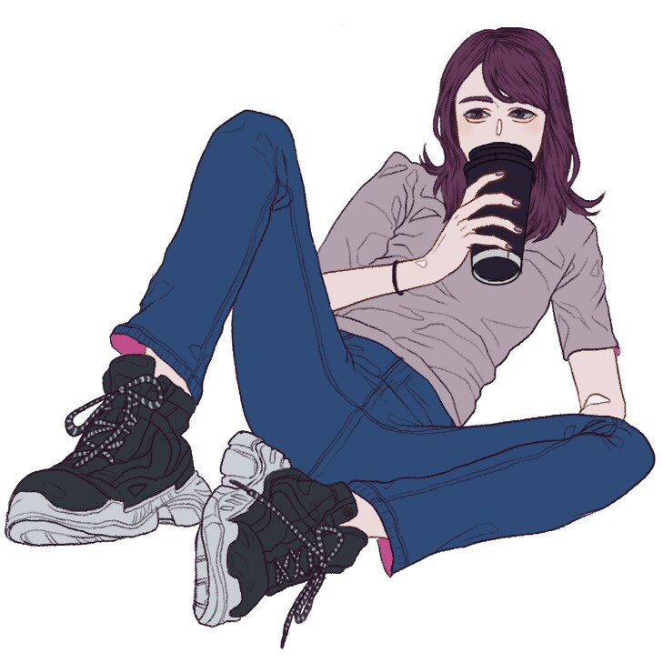 お洒落な人物全身イラストを描きます SNS等で使えるファッショナブルな全身イラストを描きます イメージ5
