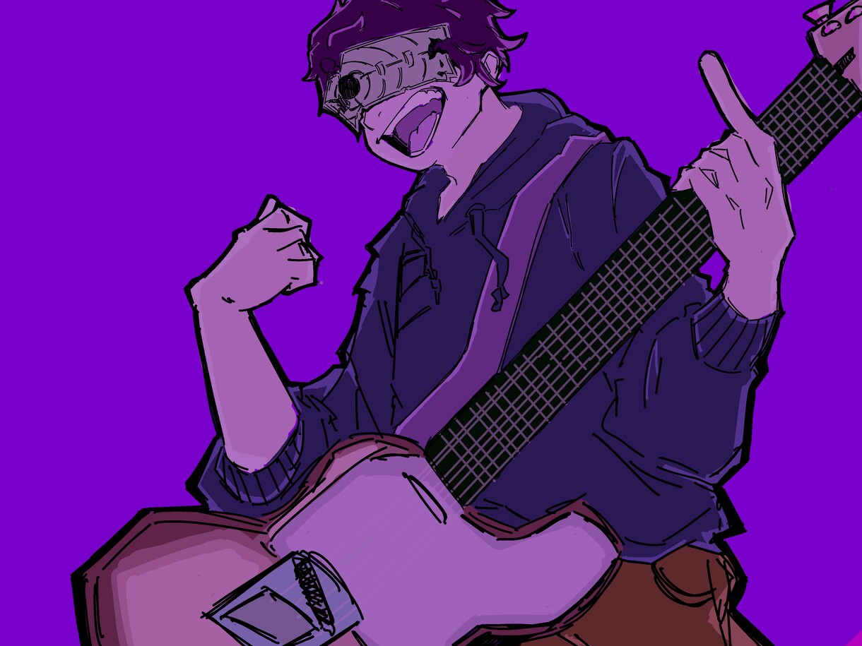 歌ってみたサムネ画　アイコンを描きます シンプルな歌ってみたとかのサムネ画などを描きます イメージ1
