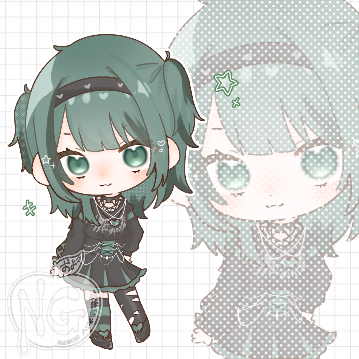 もちもちかわいいSDをお描きします もちもちでかわいいSDが得意です！表情差分、商用利用◎ イメージ1