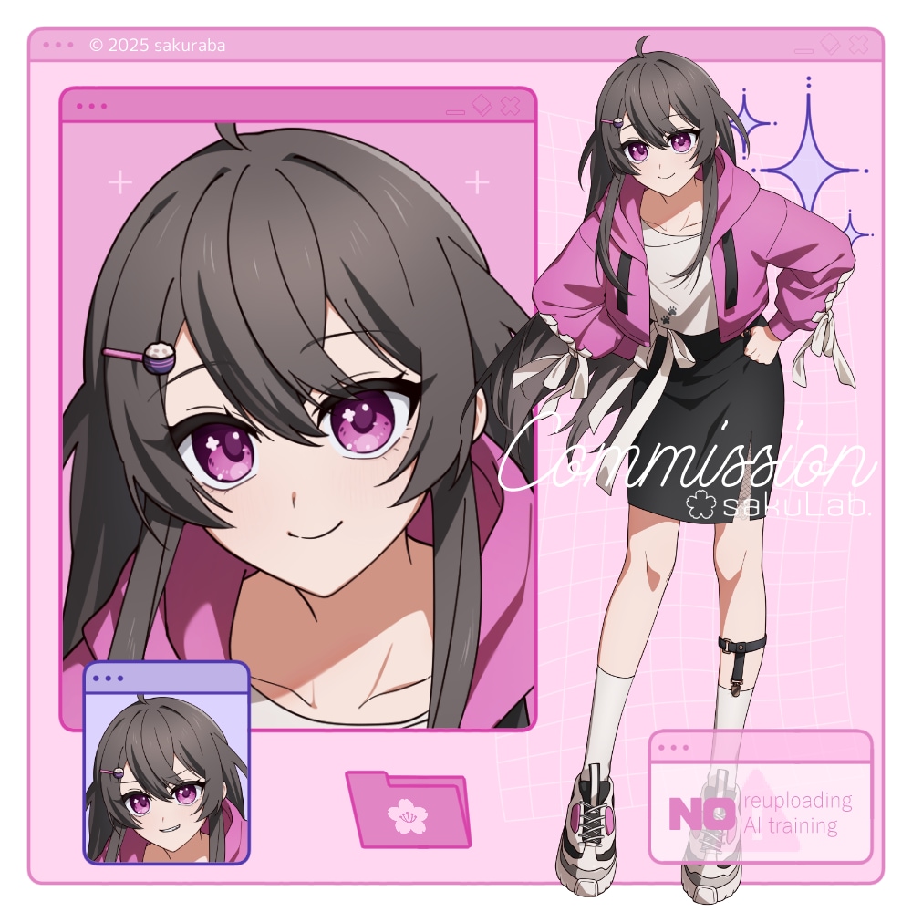 アイコン・ヘッダー・立ち絵、何でも承ります 通常頭身・デフォルメ／アニメ塗り・水彩塗りに対応できます！ イメージ6