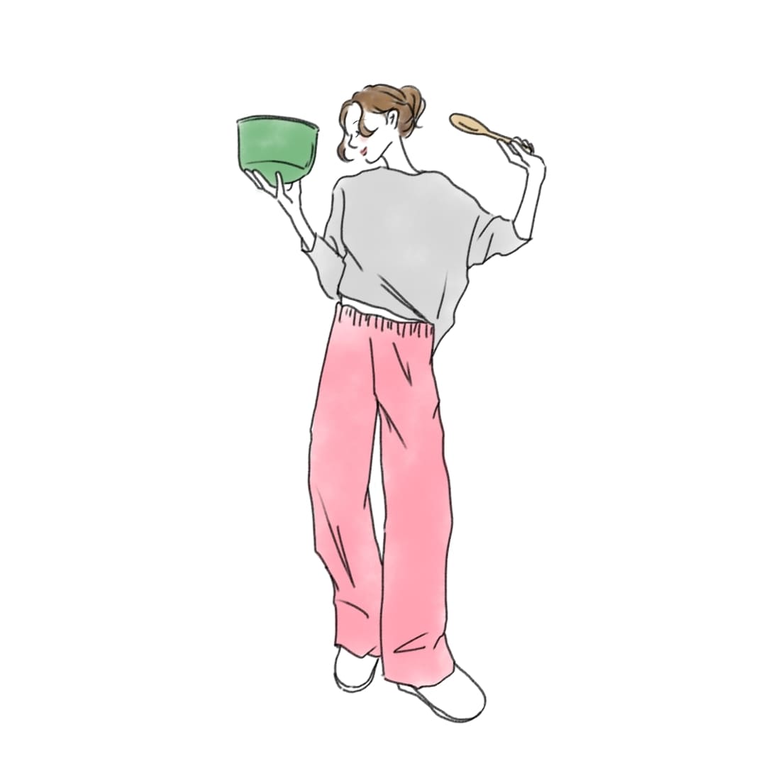 ふんわり感溢れるシンプルイラストお描きします 【背景カラー、文字入れ追加料金なし】 イメージ8