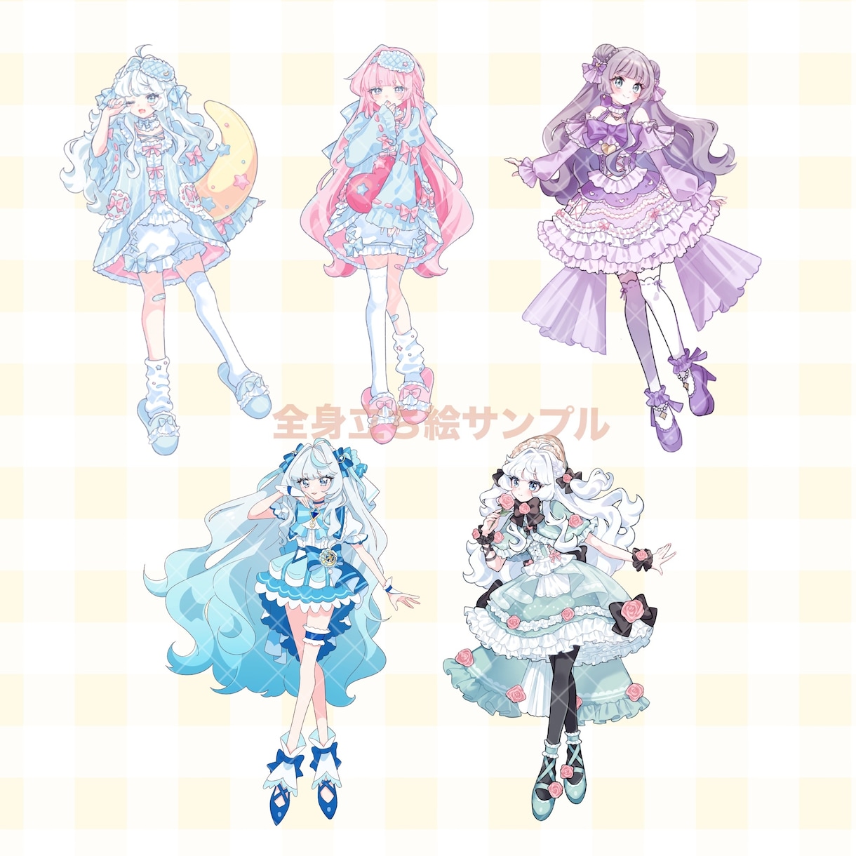 企業実績あり❁⃘イラスト制作承ります 商用利用可！グッズデザインやデータ制作もお任せ下さい♪ イメージ6