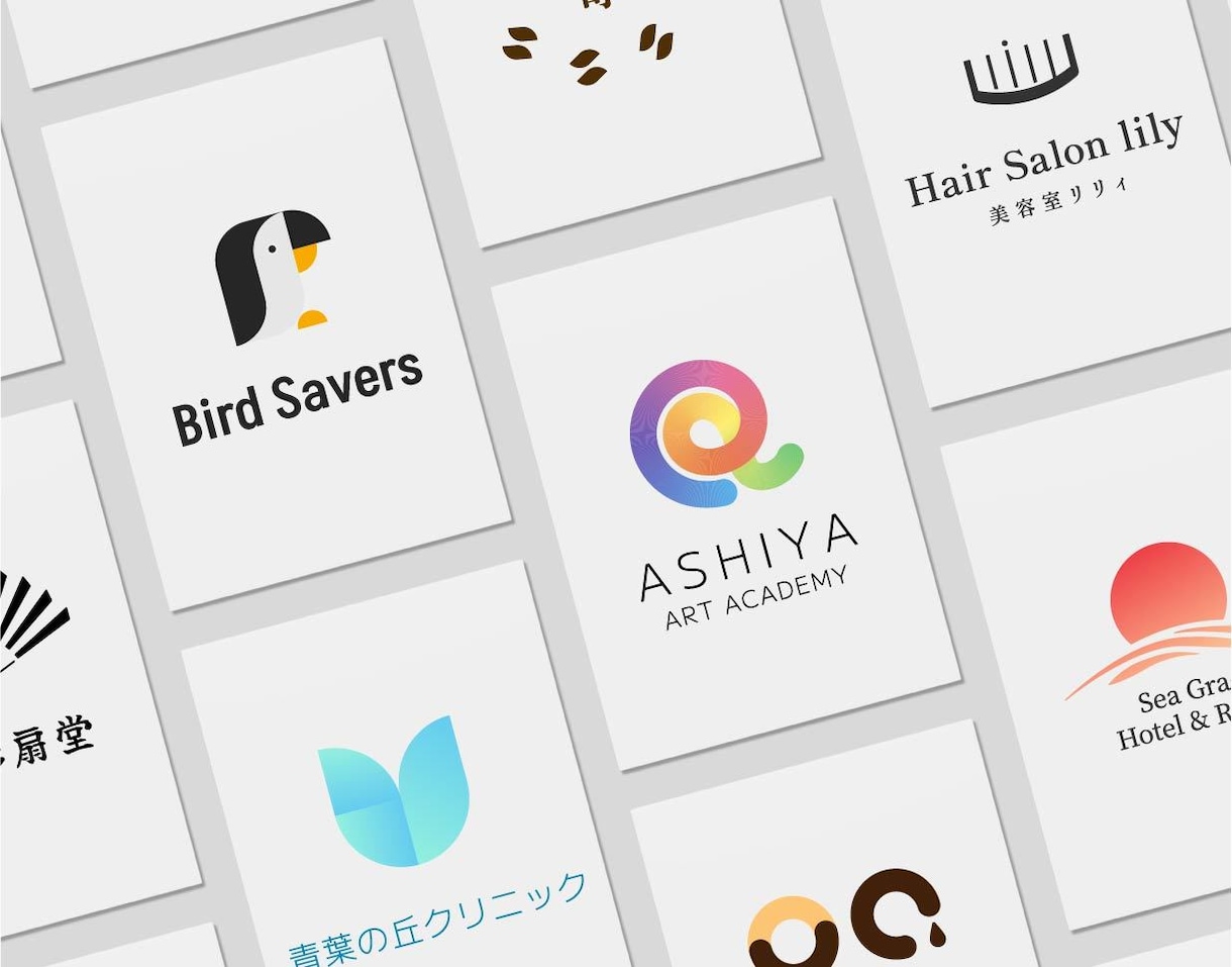 プロがシンプルでスタイリッシュなロゴを制作します プロのデザイナー│2案提案│商用利用可│AIデータ込み イメージ1