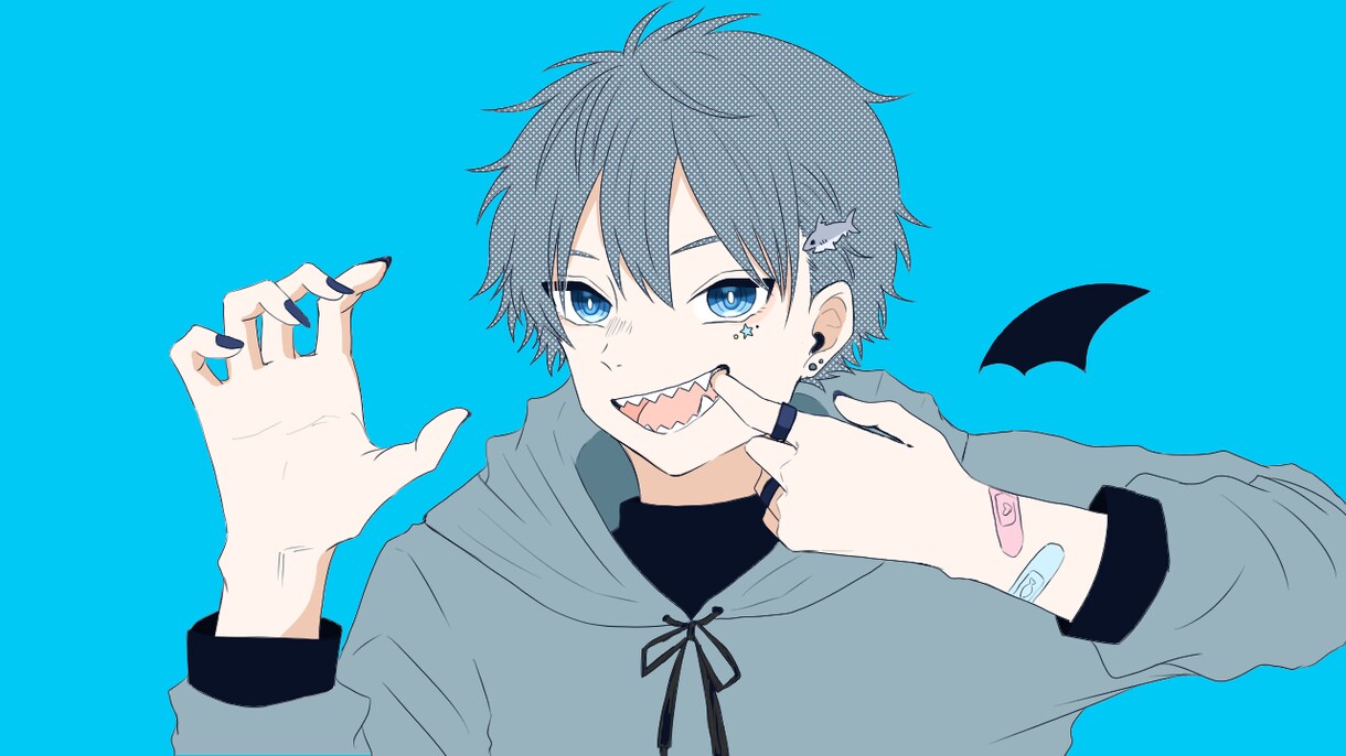 絵柄寄せOK！動画用のサムネイラスト描きます 歌ってみた、オリジナルMV、配信、用途に合わせてお描きします イメージ4