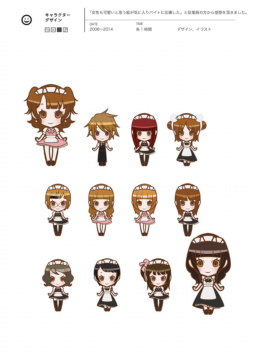 SDキャラ/デフォルメキャラ作成します グッズなどに適したキラキラした色合い・可愛いデフォルメキャラ イメージ4