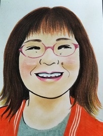 完全手描きの似顔絵!贈る想いを絵に載せます 手描きの良さは原画から伝わります! イメージ2