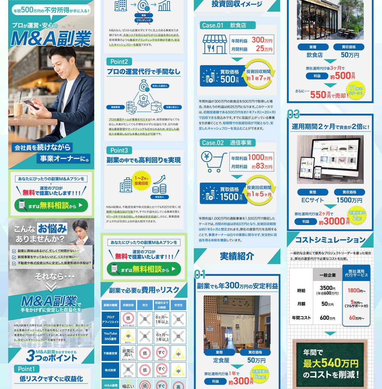 5名様限定価格！魅力を最大限に引き出すLP作ります 追加料金一切不要！安心価格でご提供します イメージ8