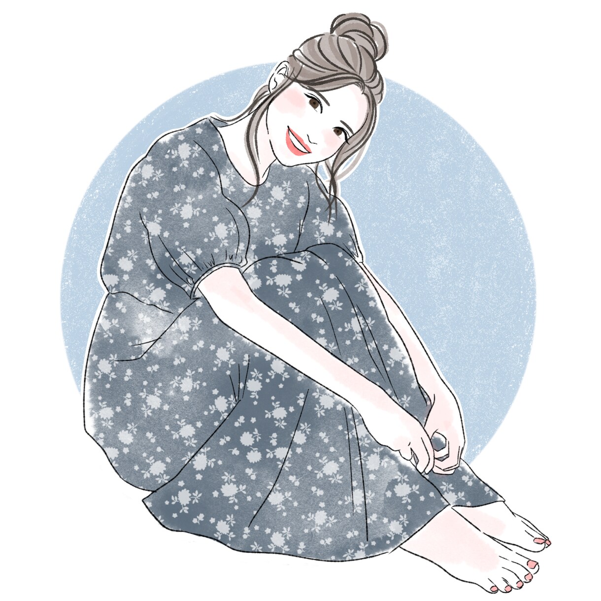 商用OK女性のイラスト描きます ふんわり可愛いやかっこいいキャリアウーマンなど。 イメージ3