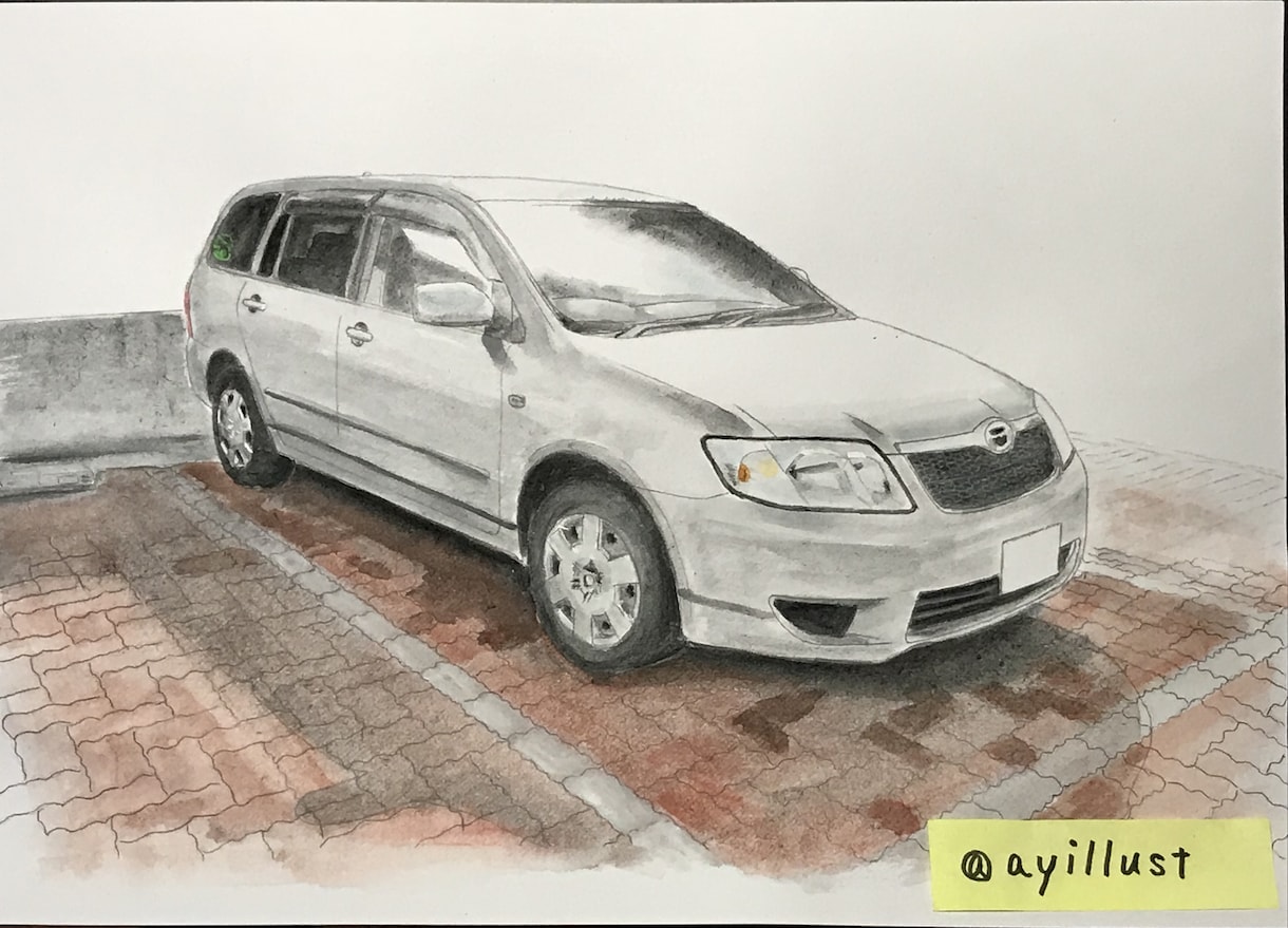 愛車のイラスト作成します 愛車の思い出残しませんか？プレゼントにも！ イメージ7