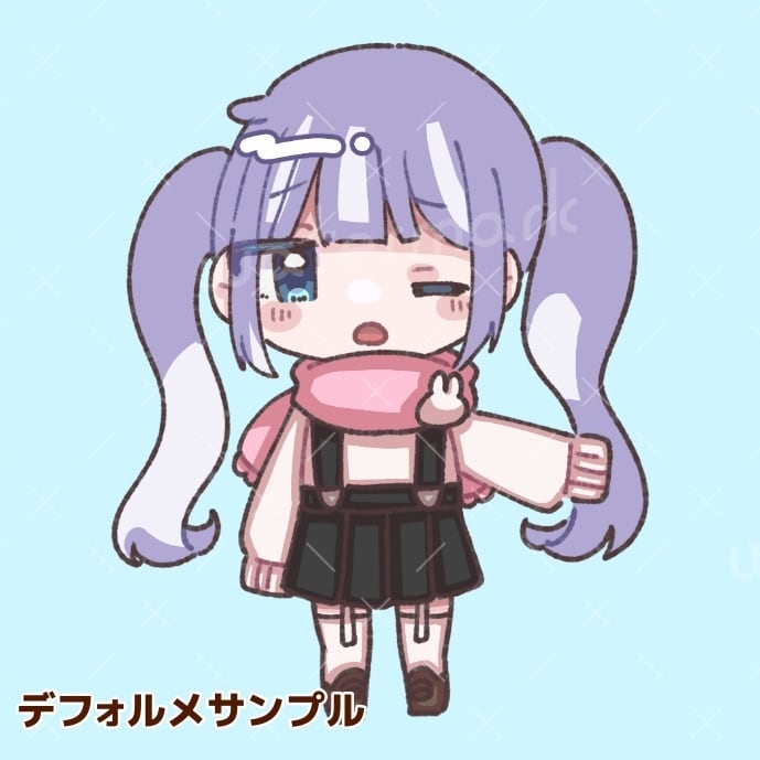 キャラクターのデフォルメイラスト作成します グッズやヘッダーの飾りなどに！ イメージ3