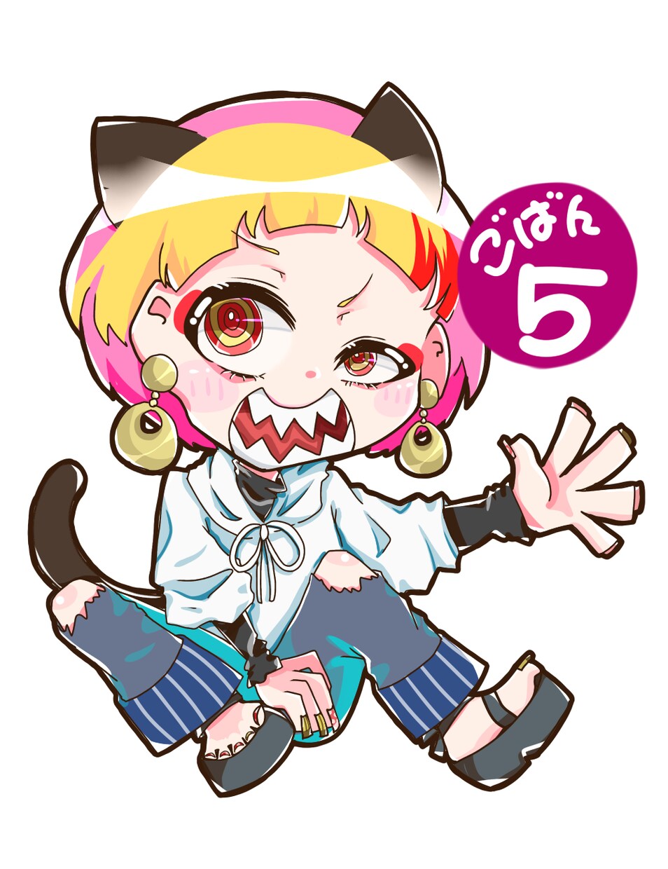 アイコン、イラストなどお描きします 絵柄①から⑤まで参考画像よりお選びいただけます イメージ6
