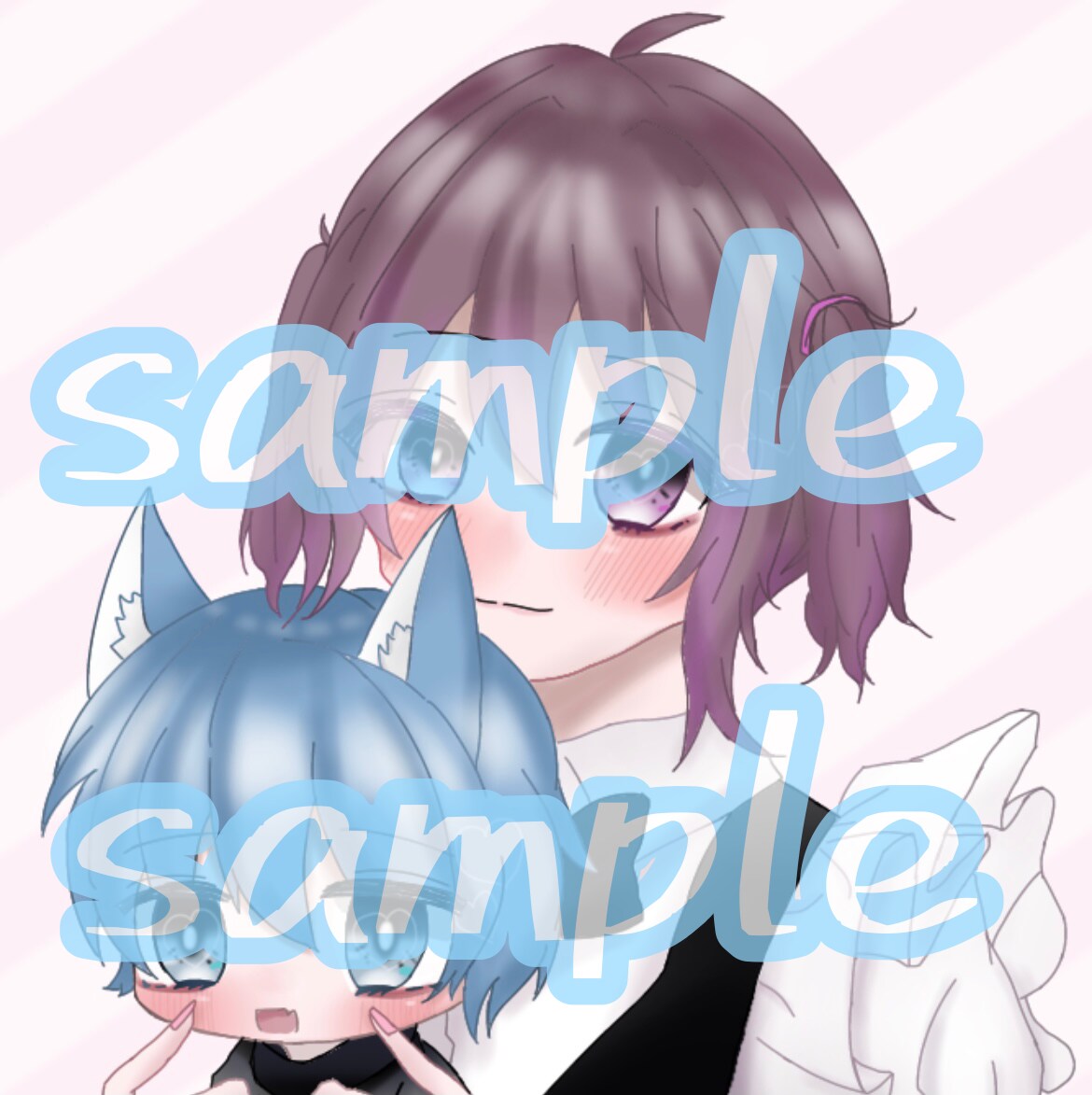 夢絵、アイコン依頼受付しています 夢絵 アイコン 有償イラスト~ サンプル追加しました イメージ1