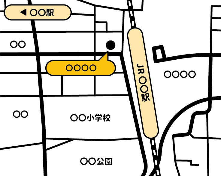 オリジナルMAPを作成します チラシやHP、名刺など幅広く使えるMAPをオリジナルデザイン イメージ4