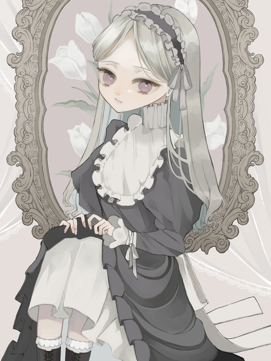 IRIAMや配信で使える厚塗り立ち絵お描きします 表情差分プレゼント！IRIAMの動作確認含めてこのお値段！ イメージ4