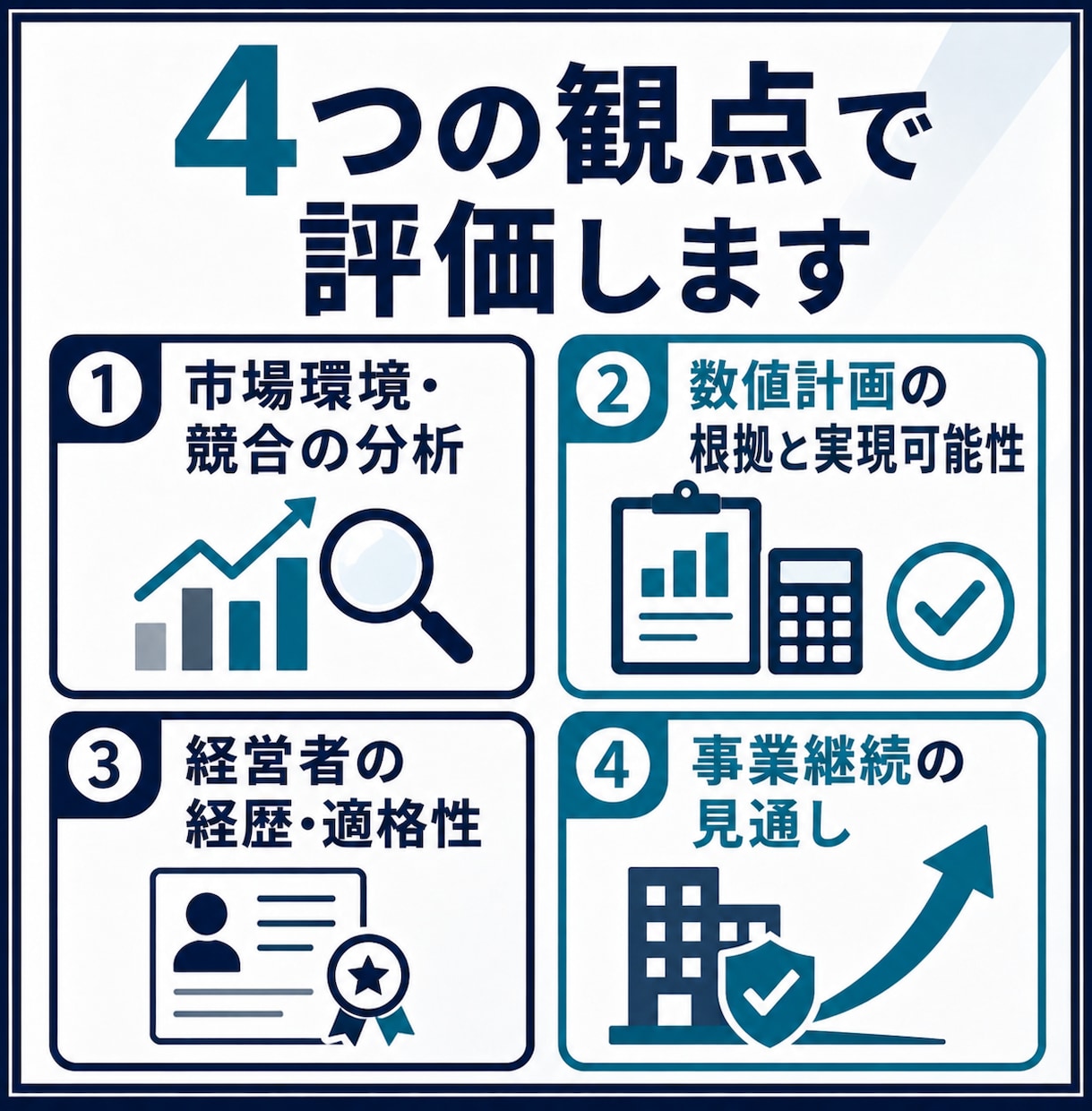 中小企業診断士が経営管理ビザを最短3日評価します 制度改正に対応。中小企業診断士が事業計画書を第三者評価します イメージ4