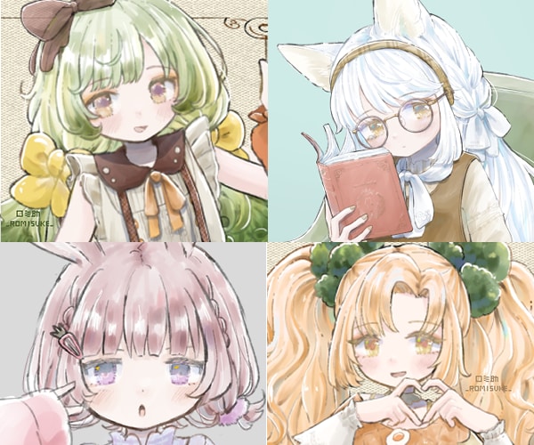 アイコン等に使えるイラスト描きます ○オリジナルのアイコンをお求めの方へ！○ イメージ1