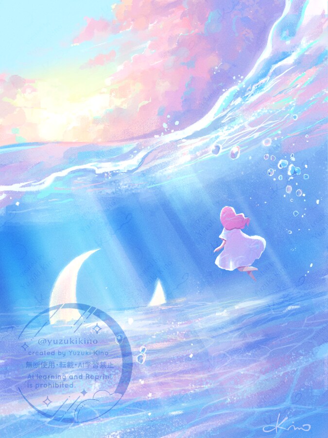 印象的な手描きの主線なしアニメーションを制作します ループアニメ・MV・待機画面などYouTuber様におすすめ イメージ9