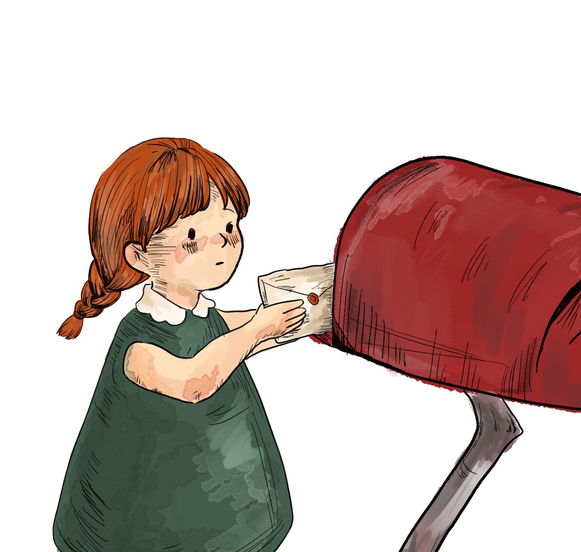 絵本の一場面のようなイラスト作成します 絵本のようなかわいいデザイン☆アイコンやヘッダー、挿絵にも♪ イメージ5