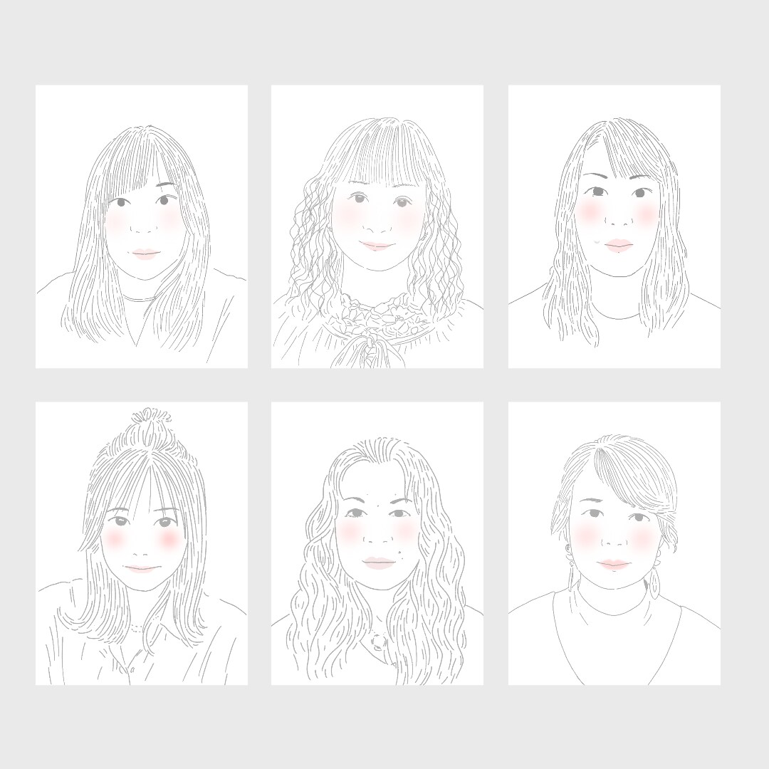 写真からゆるーい似顔絵をかきます あなたのお顔をアイコンに。恥ずかしくない薄さで。 イメージ5