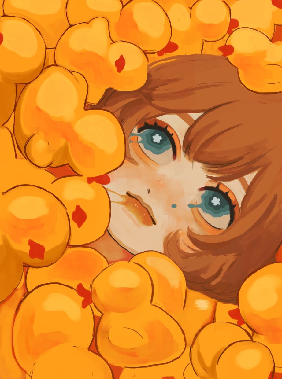 可愛いアイコン用イラストを作成します 目がきゅるきゅるで可愛いアイコンイラストを描きます イメージ2