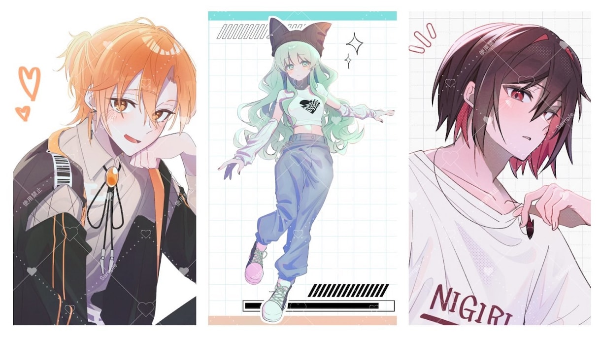 イラストオーダー受け付けます 夢絵・TRPG・商用利用ok！ご相談ください イメージ2